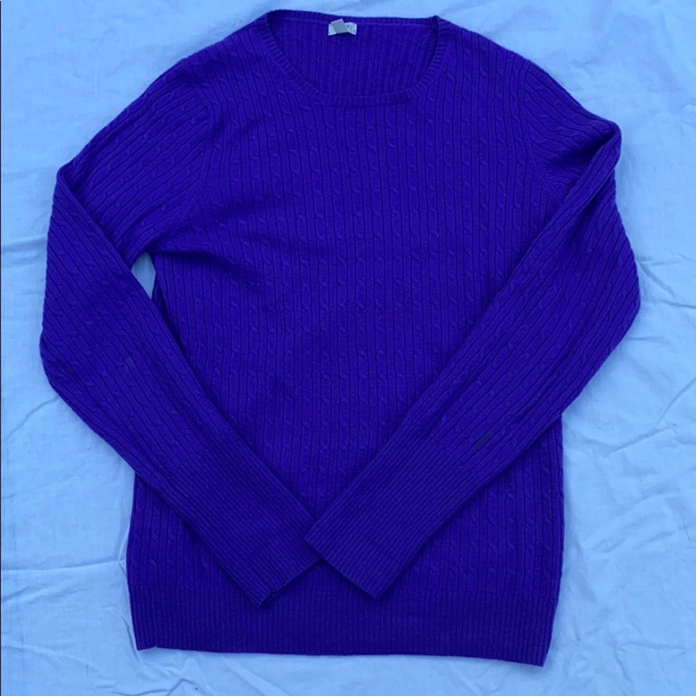 J. Crew Cable Knit Sweater